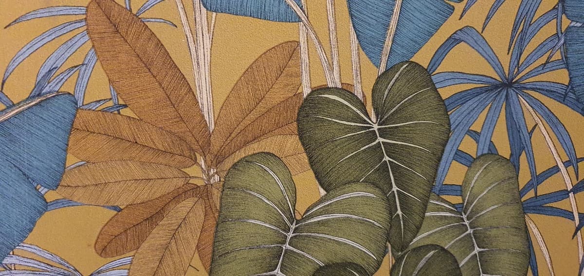 Motif décoratif végétal de l’univers Elfenn